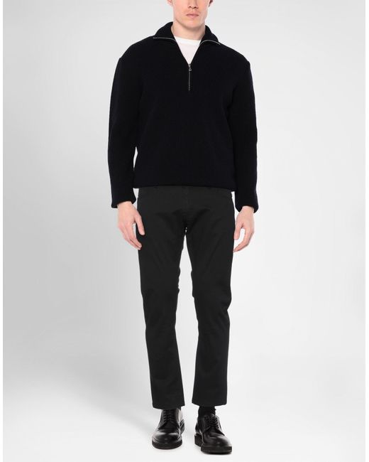 Messagerie Black Patrizio Piscaglia Pants Cotton, Elastane for men
