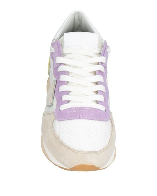 Philippe Model White Sneakers Leather