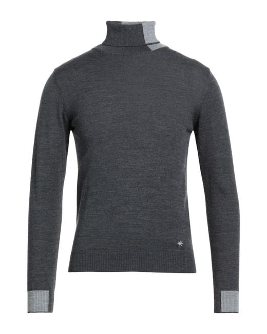 Manuel Ritz Blue Turtleneck for men