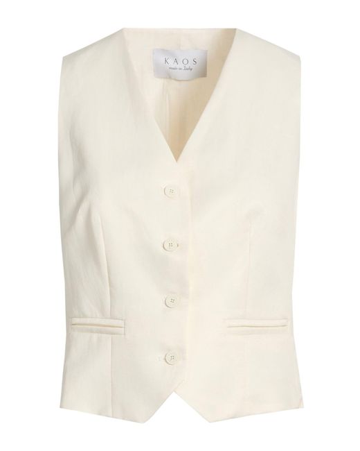 Gilet De Costume Kaos en coloris White
