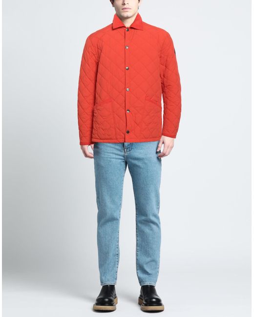 Husky Red Puffer for men