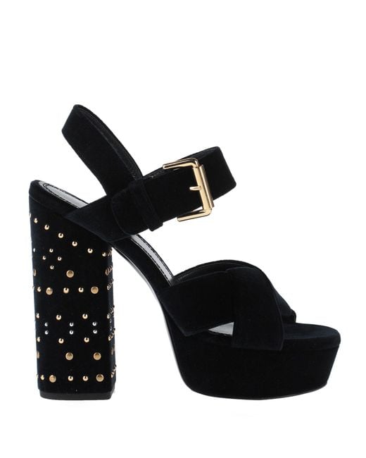 Maje Black Sandale