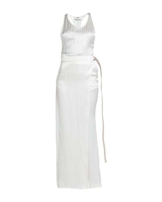 Fendi White Jumpsuit