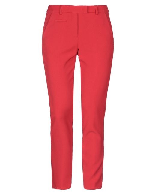 SEVENTY VENEZIA Red Pants