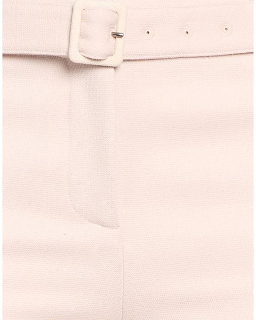 Lardini Pink Pants Polyester, Wool, Elastane