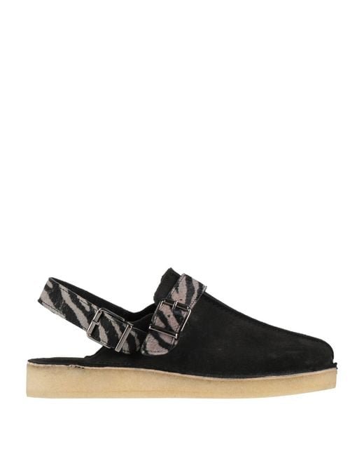 Clarks Black Mules & Clogs