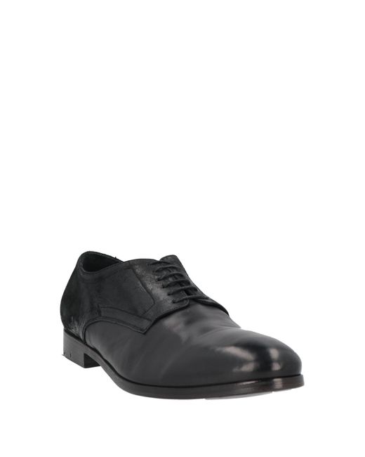 Alberto Fasciani Black Lace-up Shoes for men
