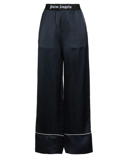 Palm Angels Blue Trousers