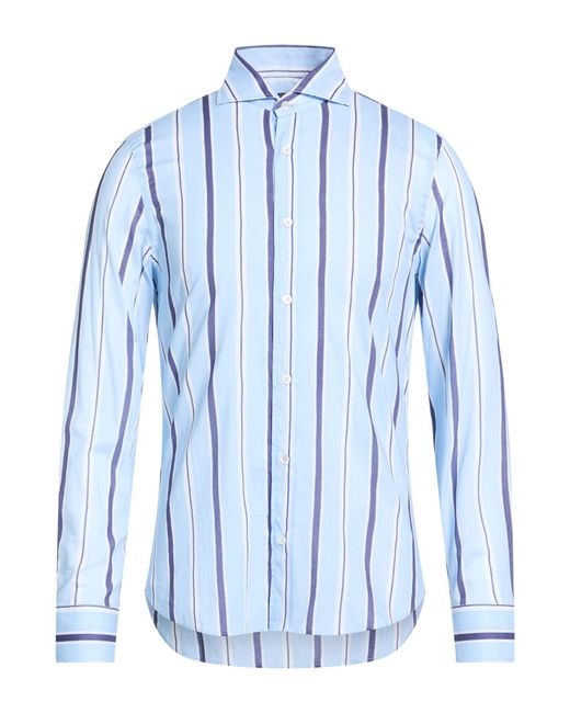 Fedeli Blue Shirt for men