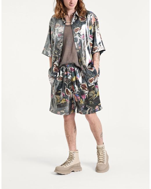 Acne Gray X Per B Sundberg Shirt Polyester for men