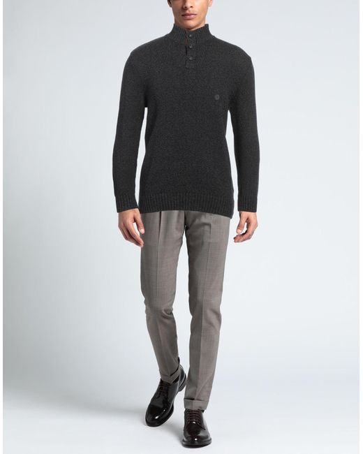 Chaps Rollkragenpullover in Black für Herren