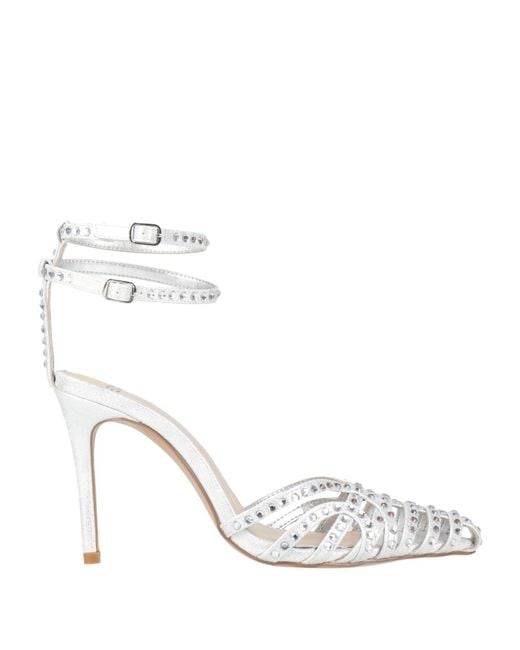 Exe' Metallic Sandals