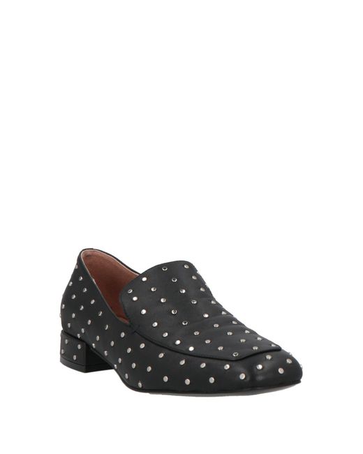Bibi Lou Black Loafers Leather