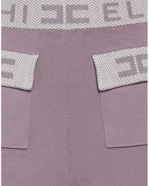 Elisabetta Franchi Purple Hose