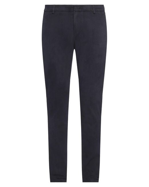 Dondup Blue Pants Cotton, Elastane for men