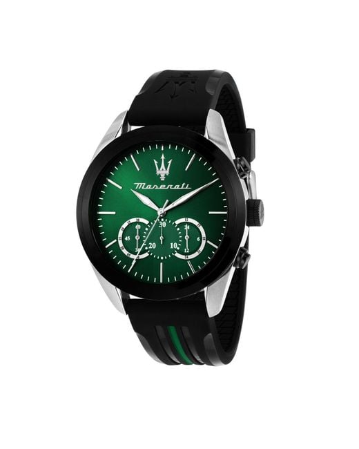Reloj de pulsera Maserati de hombre de color Green