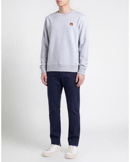 Maison Kitsuné White Sweatshirt Cotton for men