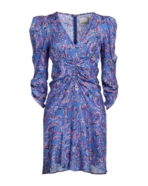 Isabel Marant Blue Mini Dress