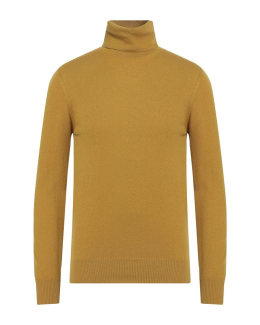 Alpha Studio Yellow Turtleneck for men
