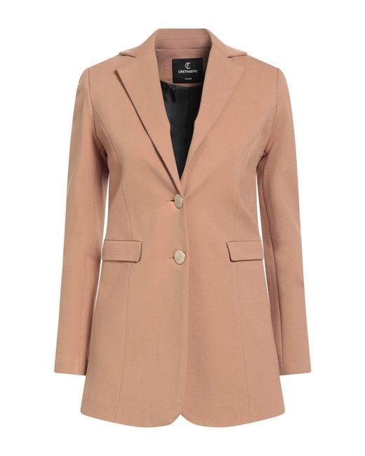 Cristinaeffe Natural Blazer