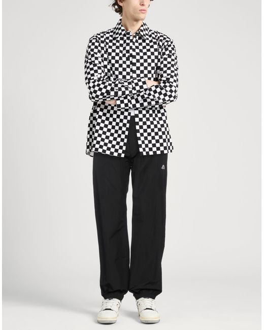 MARINE SERRE Black Trouser for men