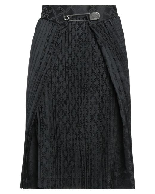 Charles Jeffrey Black Midi Skirt