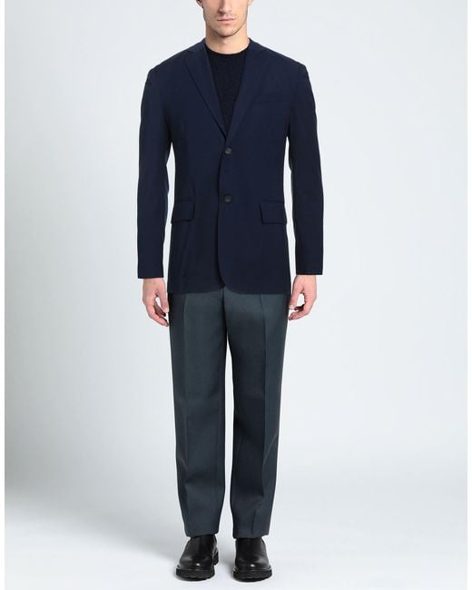 Squad² Blue Blazers for men