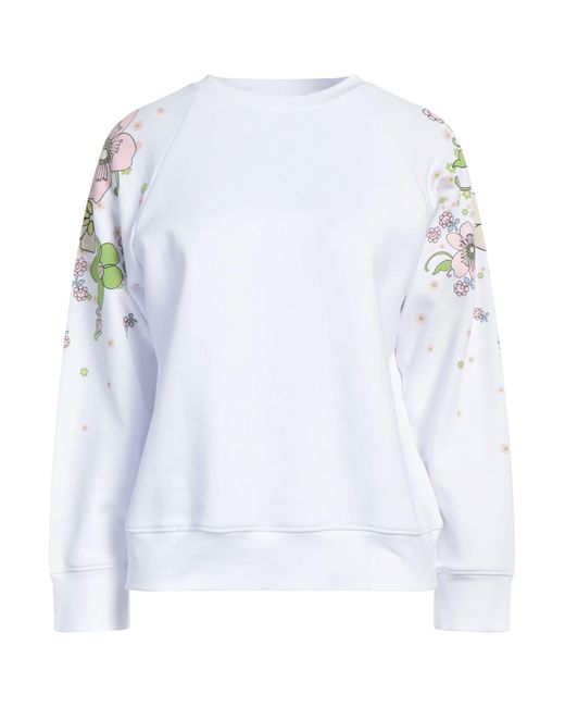 Vivetta White Sweatshirt Cotton, Elastane