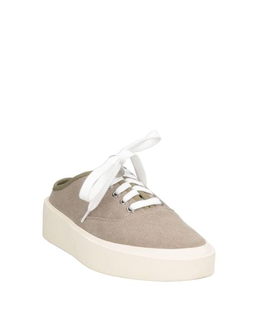 Fear Of God White Sneakers Textile Fibers for men