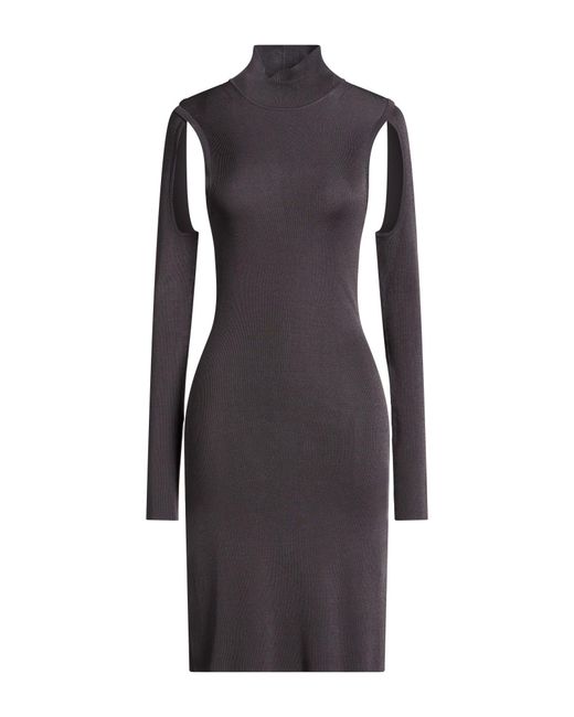 Helmut Lang Blue Mini Dresses