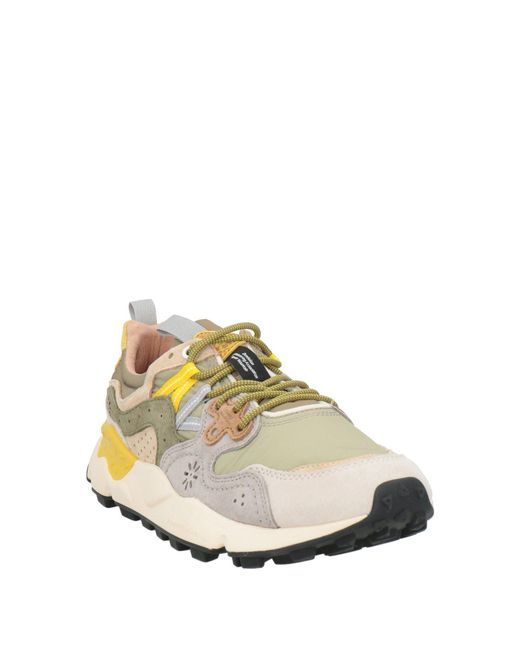 Flower Mountain Green Trainers for men
