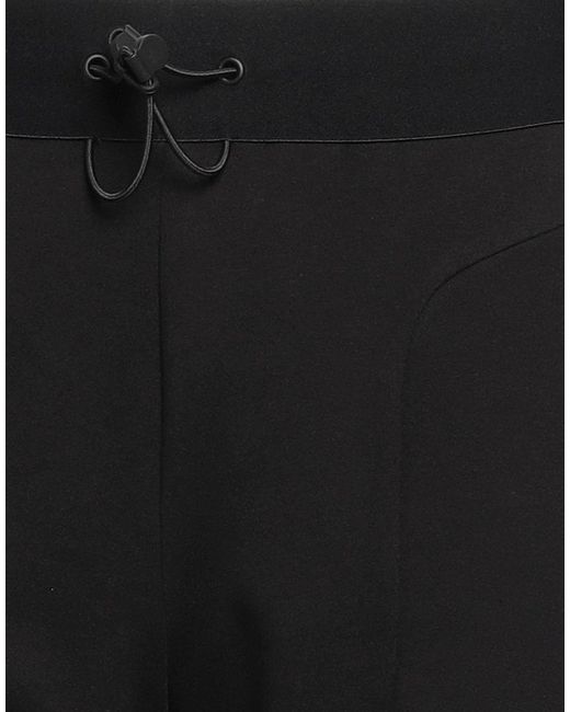 EA7 Black Pants Cotton, Polyester, Polyamide, Elastane for men