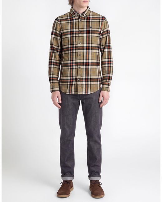 North Sails Green Shirt Cotton for men