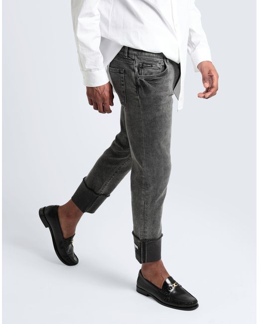 Pantalon en jean Dolce & Gabbana pour homme en coloris Gray