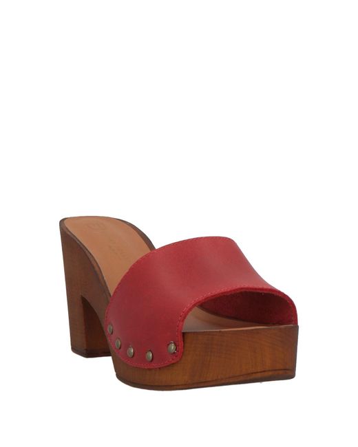 Divine Follie Brown Sandals Leather