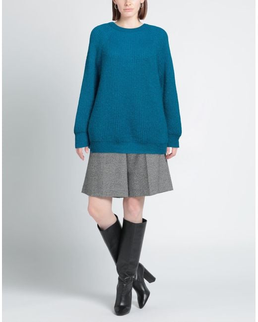 Max Mara Blue Pullover