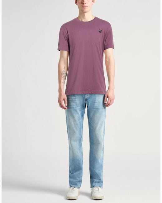 Paul & Shark Purple T-Shirt for men