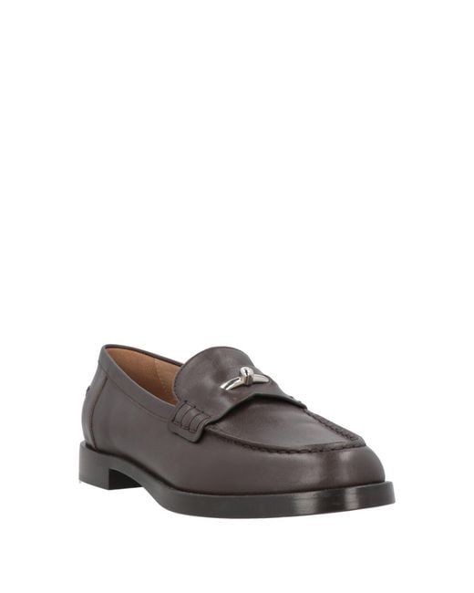 Emporio Armani Gray Loafers