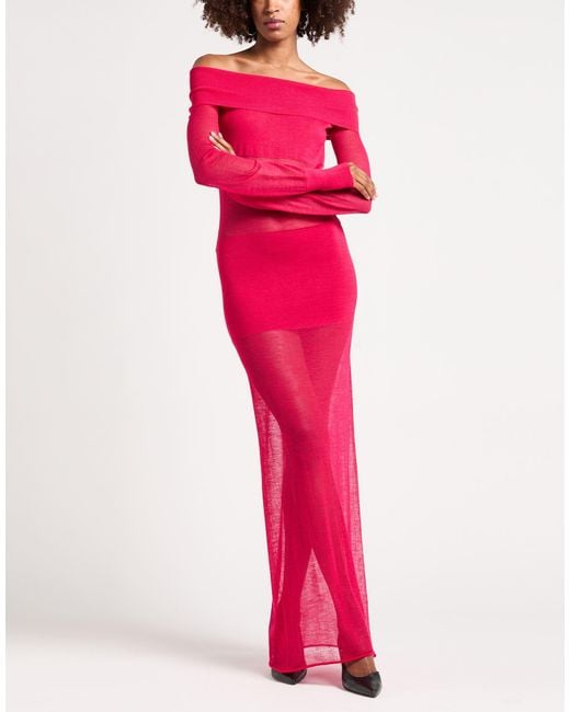Circus Hotel Pink Maxi Dress