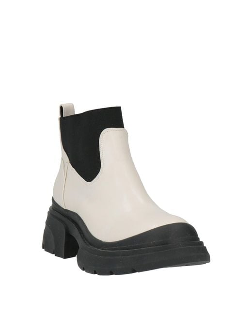 GAUDI Black Ivory Ankle Boots Synthetic Material, Textile Fibers