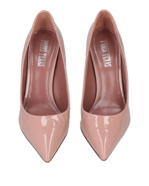 Paris Texas Pink Antique Rose Pumps Leather