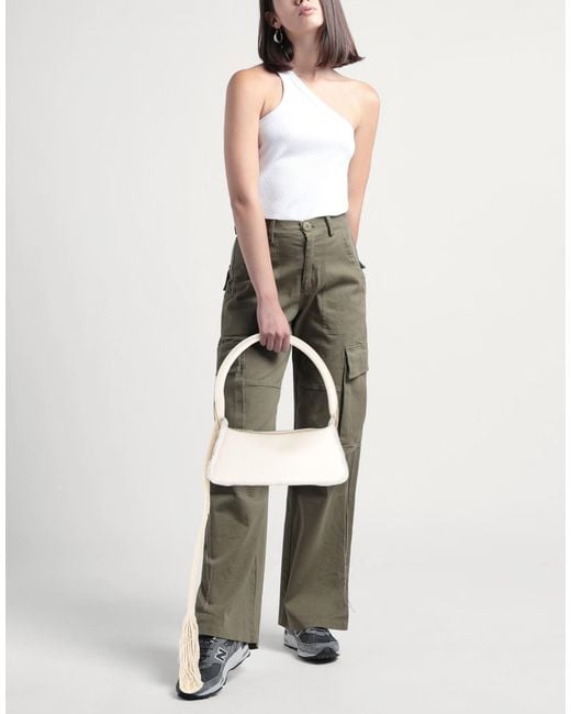Dentro White Handbag
