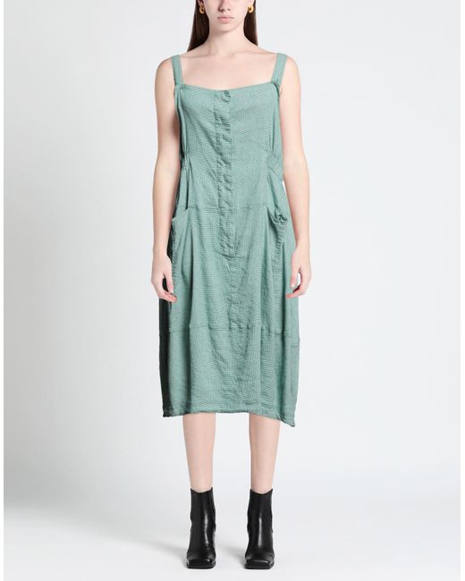 Ralph Lauren Black Label Green Midi Dress