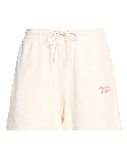 Maison Kitsuné Natural Shorts & Bermuda Shorts