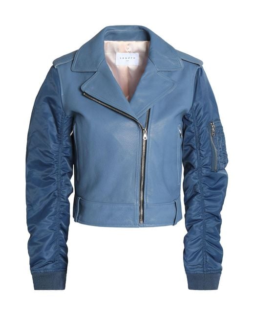 Sandro Blue Jacke & Anorak