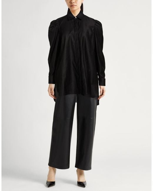 Max Mara Black Shirt Cotton
