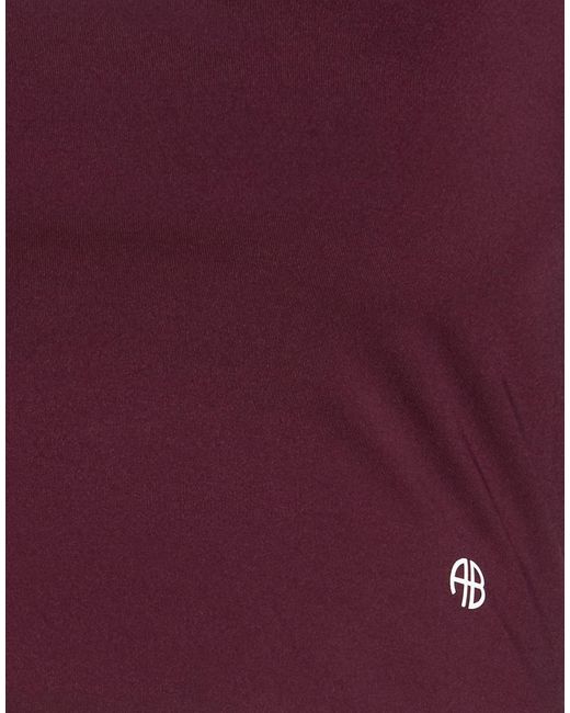 Anine Bing Purple Top Polyamide, Elastane