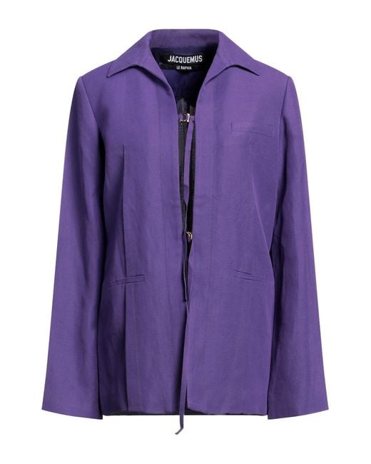 Jacquemus Purple Blazers
