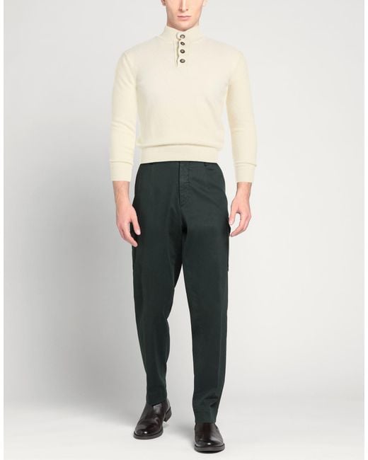 MILLENOVECENTOCINQUANTA7 White Ivory Sweater Merino Wool for men