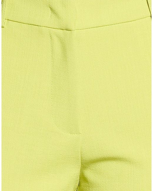 Jucca Yellow Pants Viscose, Polyester, Elastane